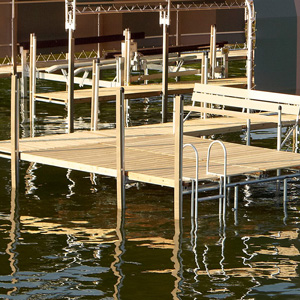cedar dock swim platform